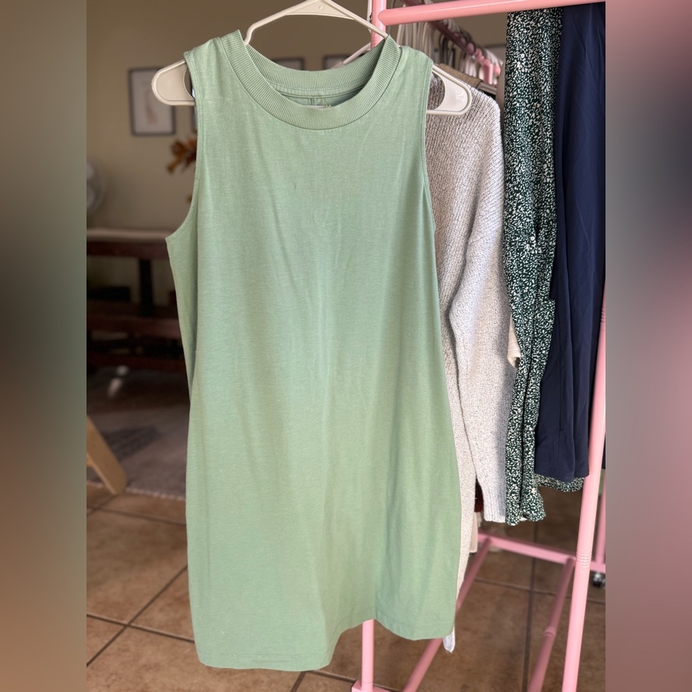A New Day Green Midi Dress